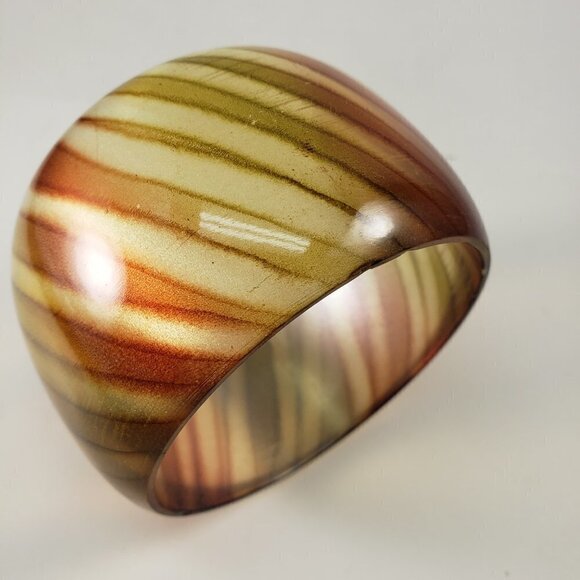 2.75 inch Diameter Women's Bangle Bracelet - Stylish and Comfortable Jewelry - Picture 2 of 9